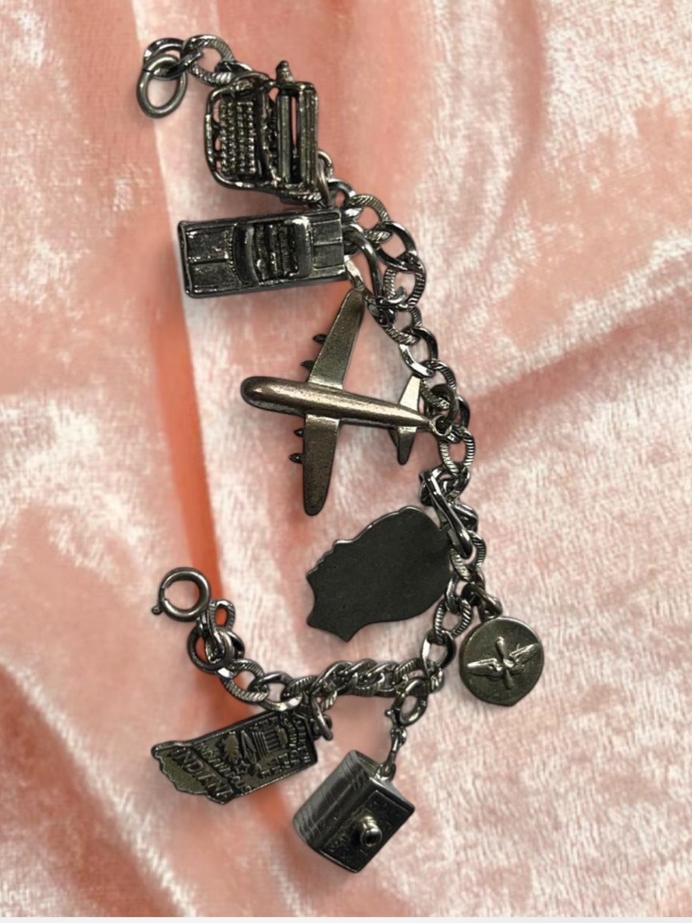 1960’s  Travel Charm Bracelet - Women Jewelry